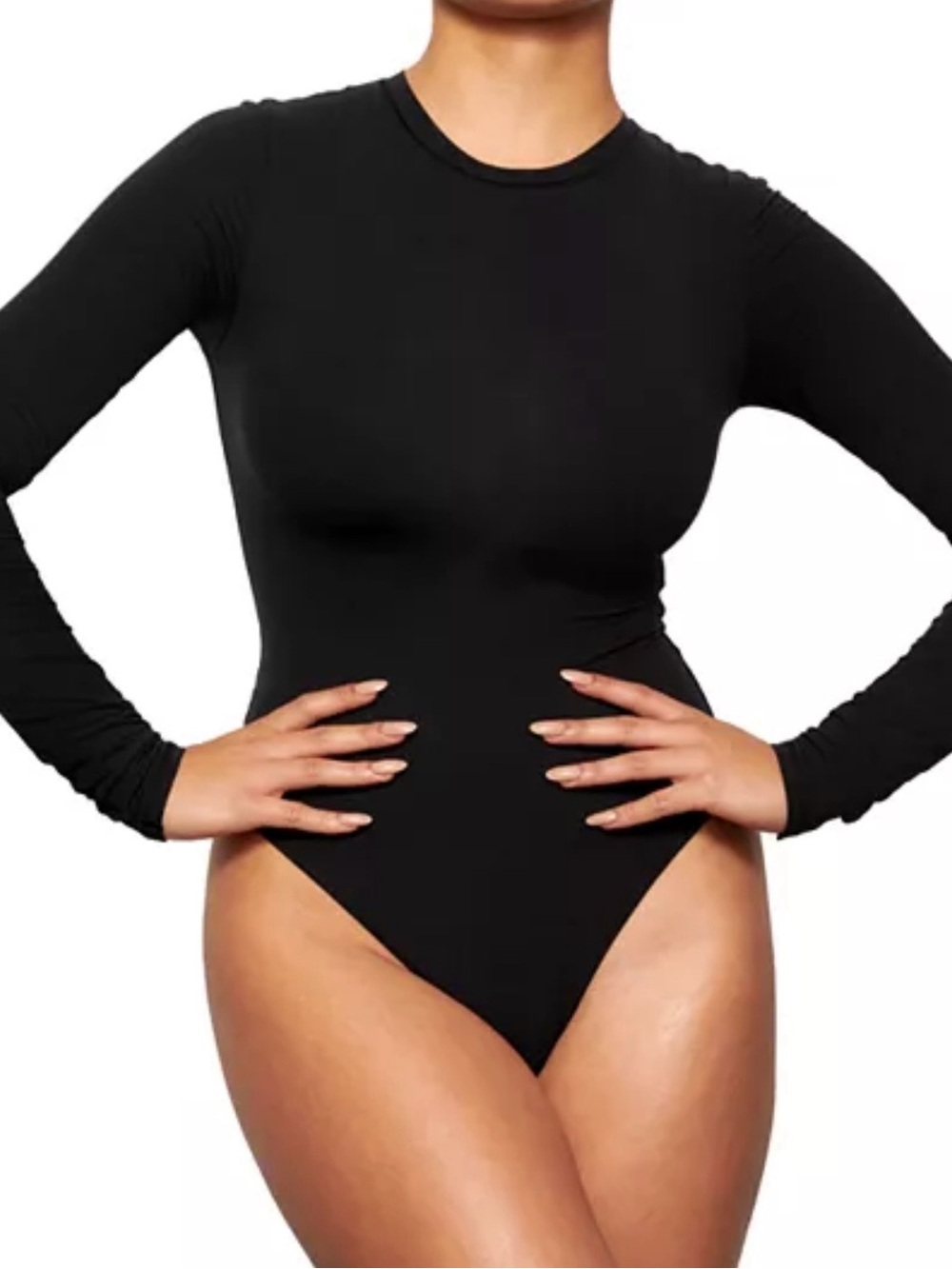 SKIMS Everyday Crewneck Long Sleeve Bodysuit